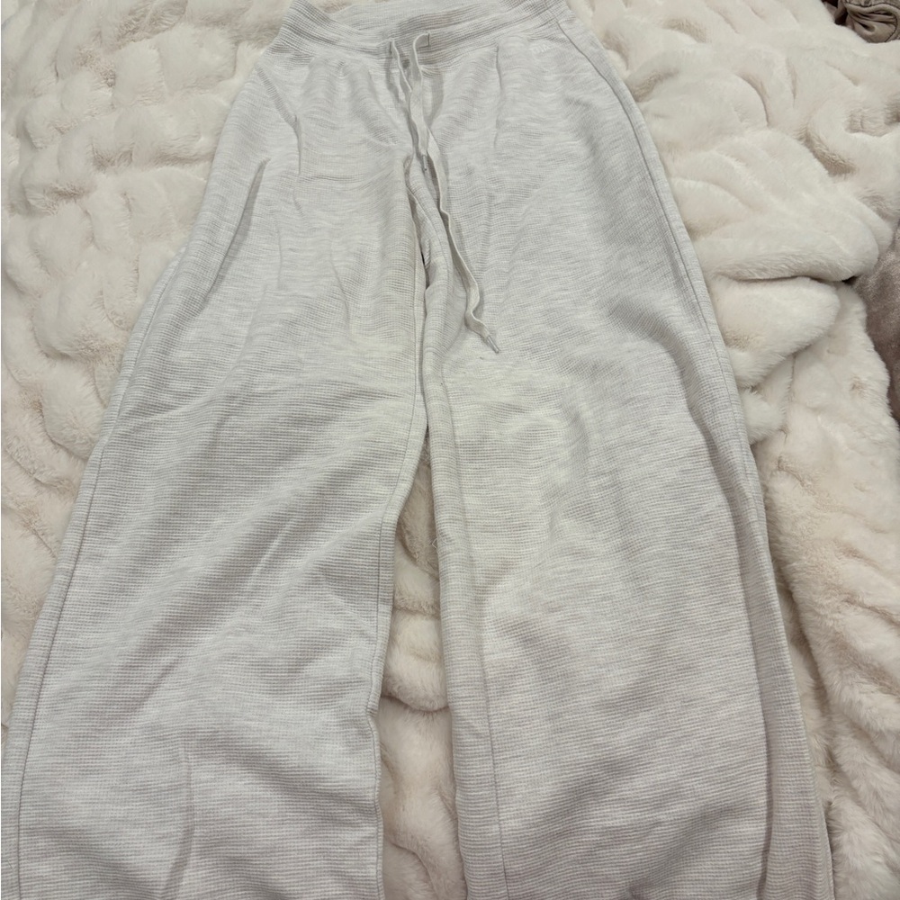TNA Light Gray Lounge Pants